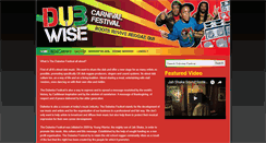 Desktop Screenshot of dubwisefestival.com